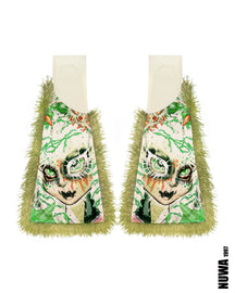 NUWA1997 Hoso leg warmers in Green product view