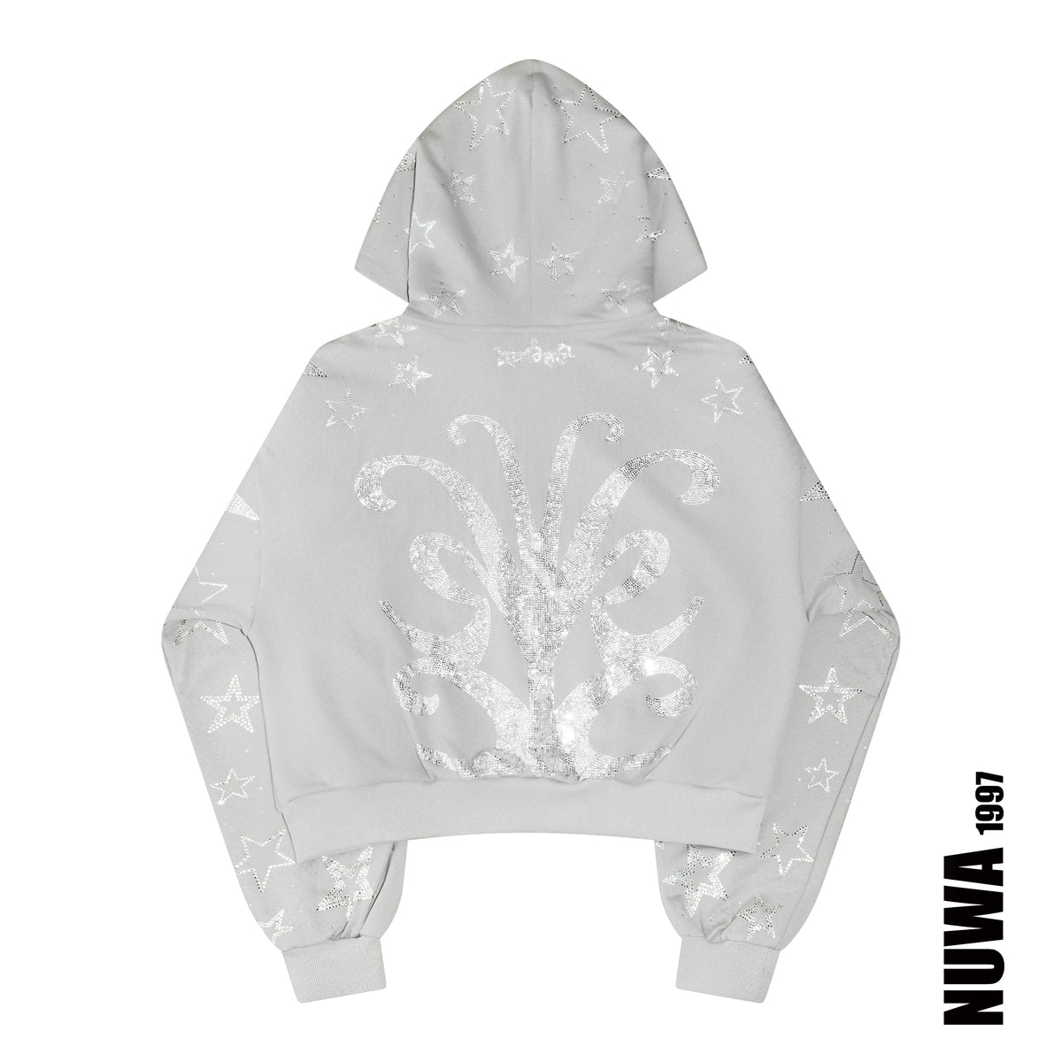 NUWA1997 Kerri Colby “All Star” hoodie & pants set in deep-gray product view - alternate view