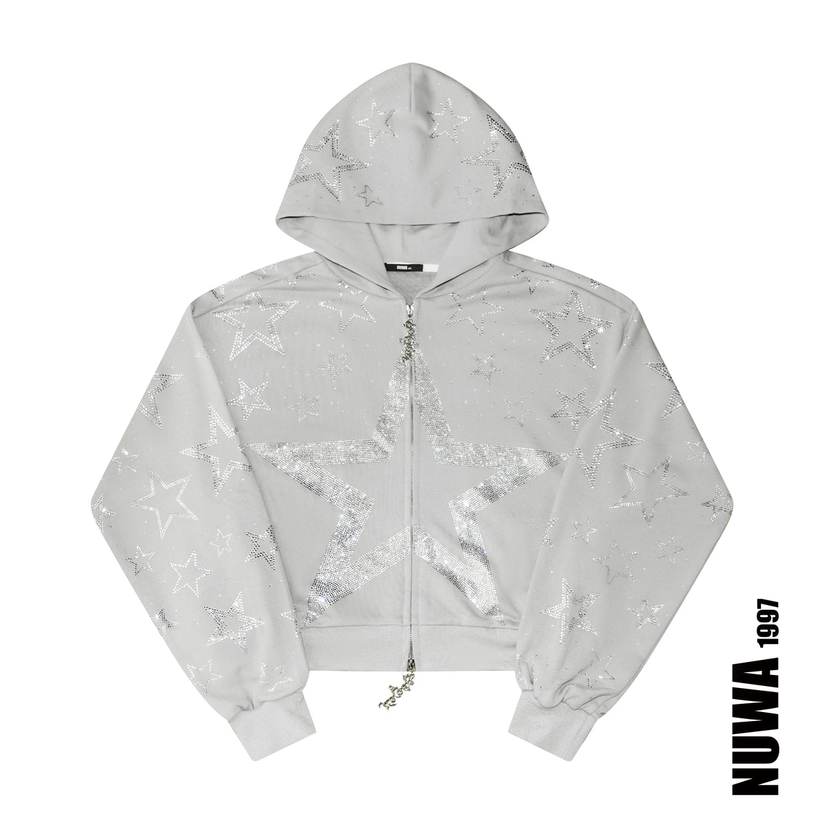 NUWA1997 Kerri Colby “All Star” hoodie & pants set in deep-gray product view - alternate view