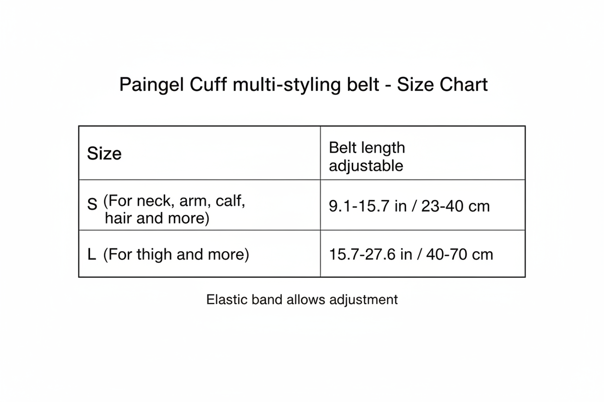 Paingel Cuff multi-styling belt 