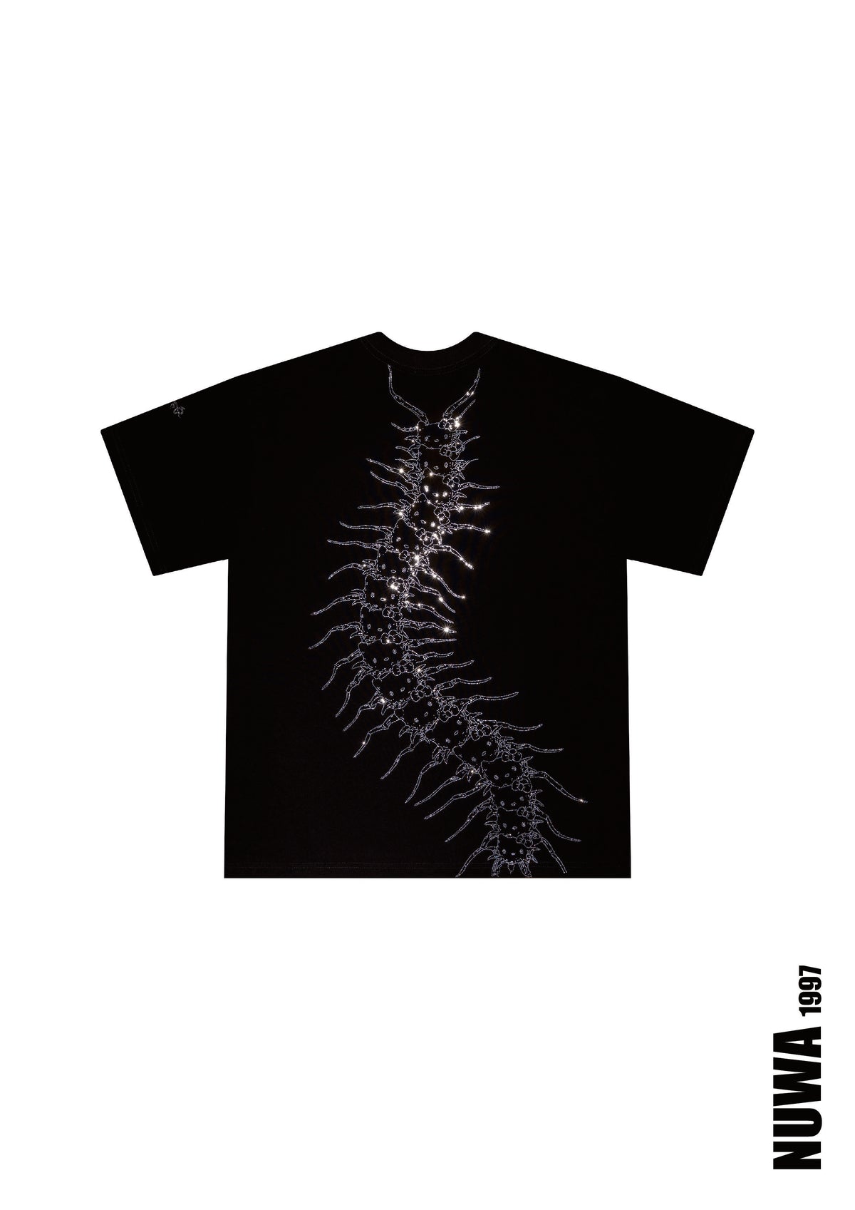 Arachnio Oversized Rhinestoned Tee