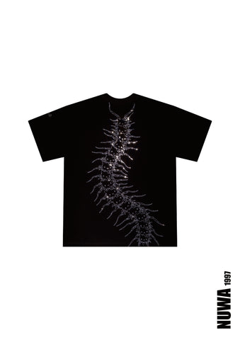 Arachnio Oversized Rhinestoned Tee