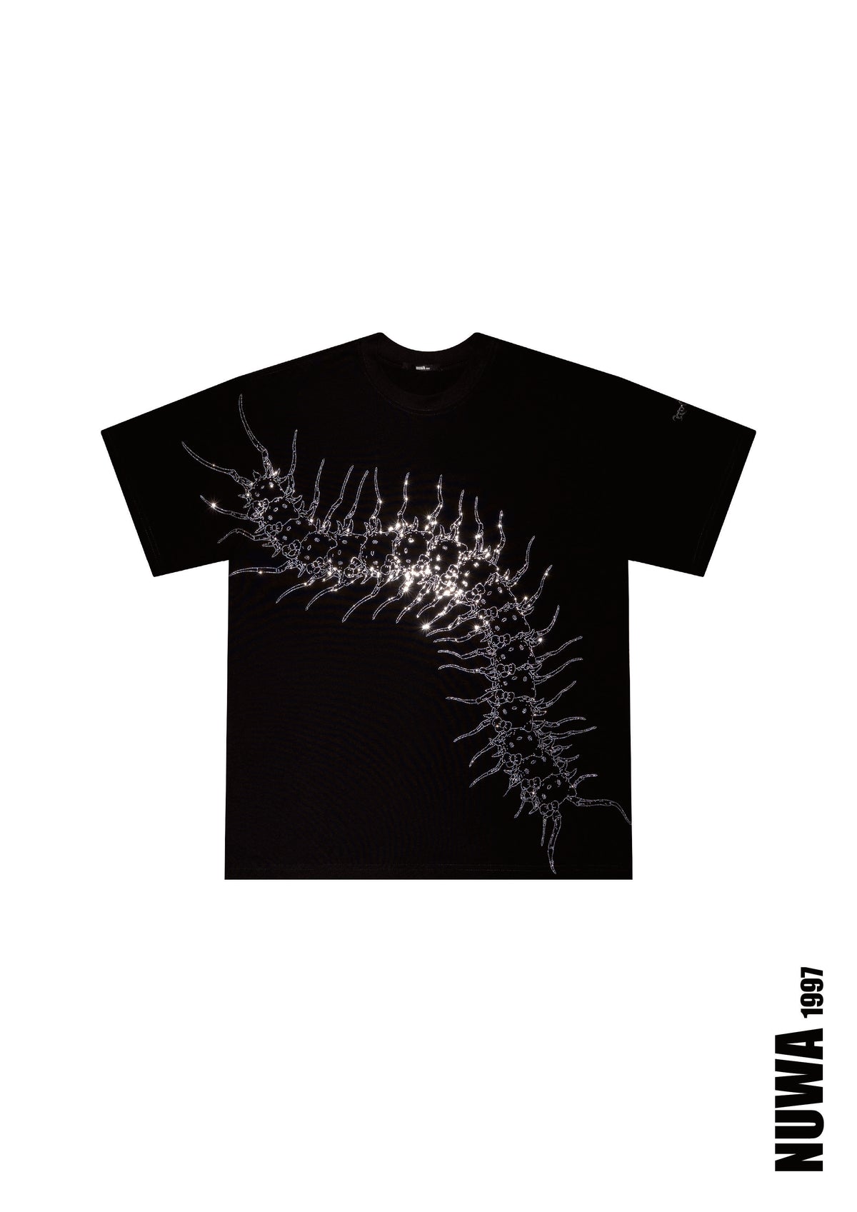 Arachnio Oversized Rhinestoned Tee