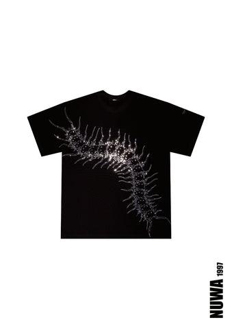 Arachnio Oversized Rhinestoned Tee