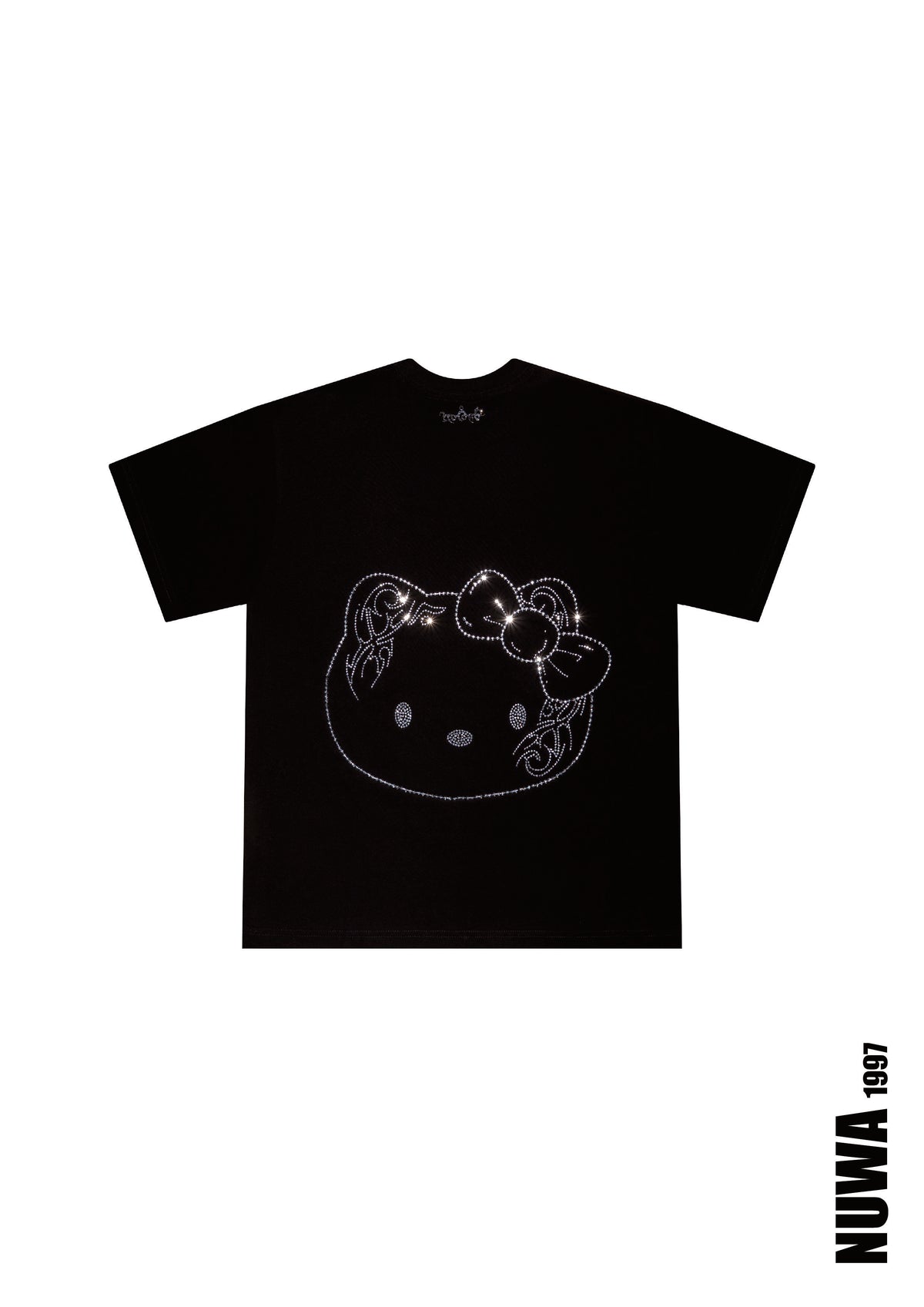 Arachnio Oversized Rhinestoned Tee