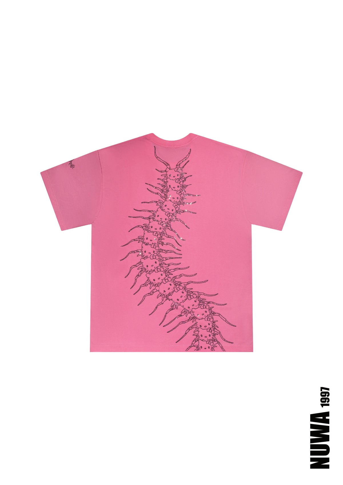 Arachnio Oversized Rhinestoned Tee