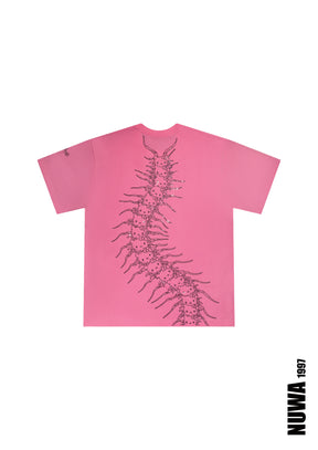 Arachnio Oversized Rhinestoned Tee
