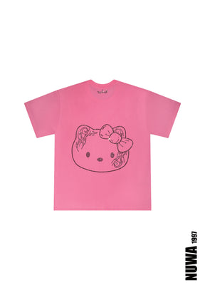 Arachnio Oversized Rhinestoned Tee