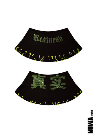 “Realness” mini skirt