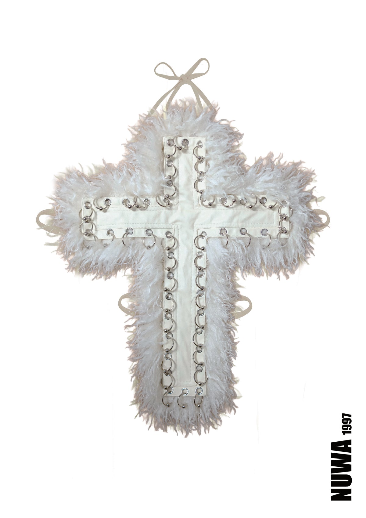 NUWA1997 Idolatry Cross Top in black-1 product view