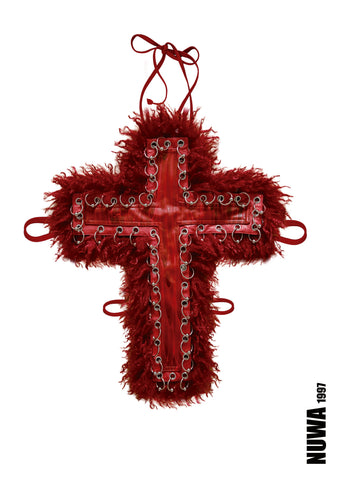 NUWA1997 Idolatry Cross Top in black-1 product view