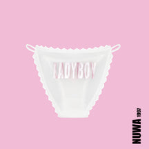 NUWA1997 lace panty underwear in black-1 product view - alternate view