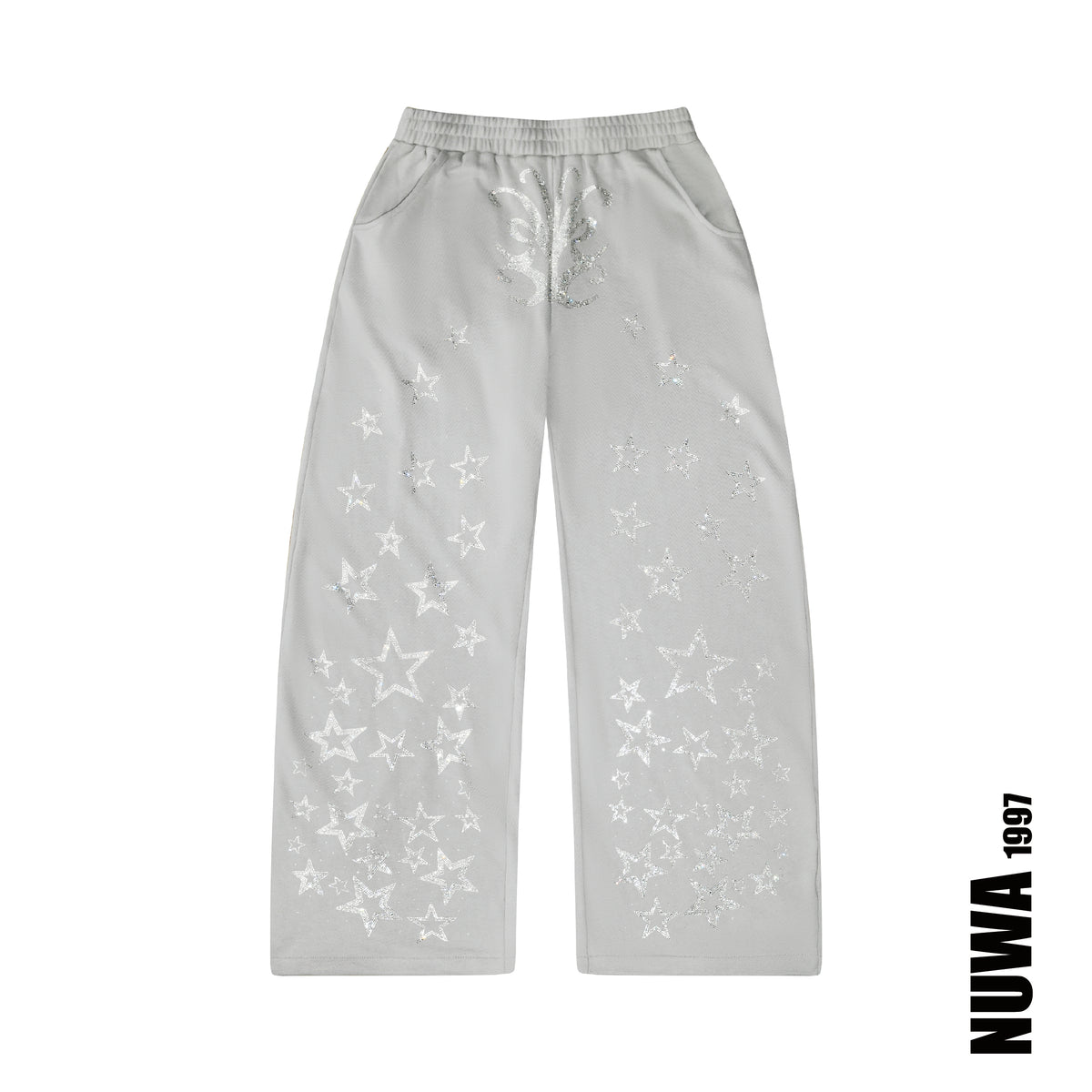 NUWA1997 Kerri Colby “All Star” hoodie & pants set in deep-gray product view - alternate view