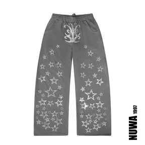 NUWA1997 Kerri Colby “All Star” hoodie & pants set in deep-gray product view - alternate view