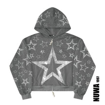 NUWA1997 Kerri Colby “All Star” hoodie & pants set in deep-gray product view - alternate view