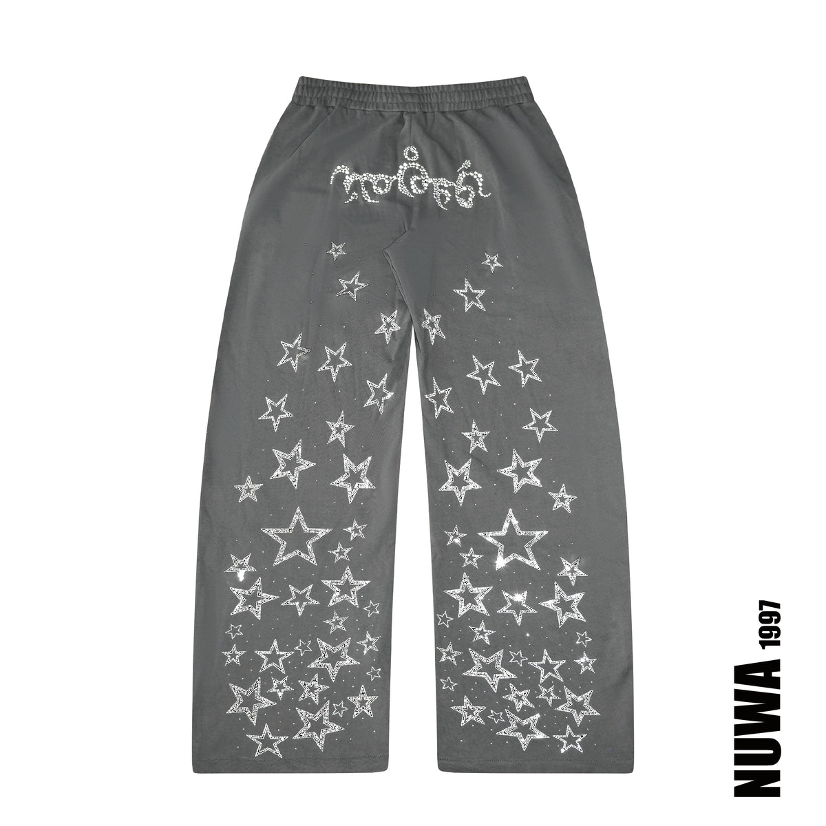 NUWA1997 Kerri Colby “All Star” hoodie & pants set in deep-gray product view - alternate view