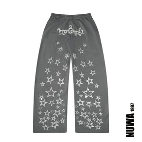 NUWA1997 Kerri Colby “All Star” hoodie & pants set in deep-gray product view - alternate view