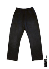 NUWA1997 Rhinestoned Sweatpant pants in clear product view